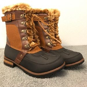 Rock&Candy Danlea Round Toe Synthetic Winter Boots
